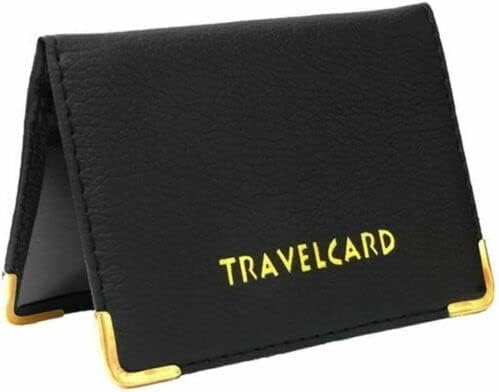 Leather Oyster Card Holder – Travel Wallet for Bus Pass & Rail Card Protection
