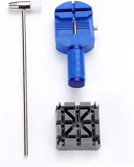 16-Piece Watch Repair Tool Kit – Battery Replacement, Link Removal & Strap Adjustment
