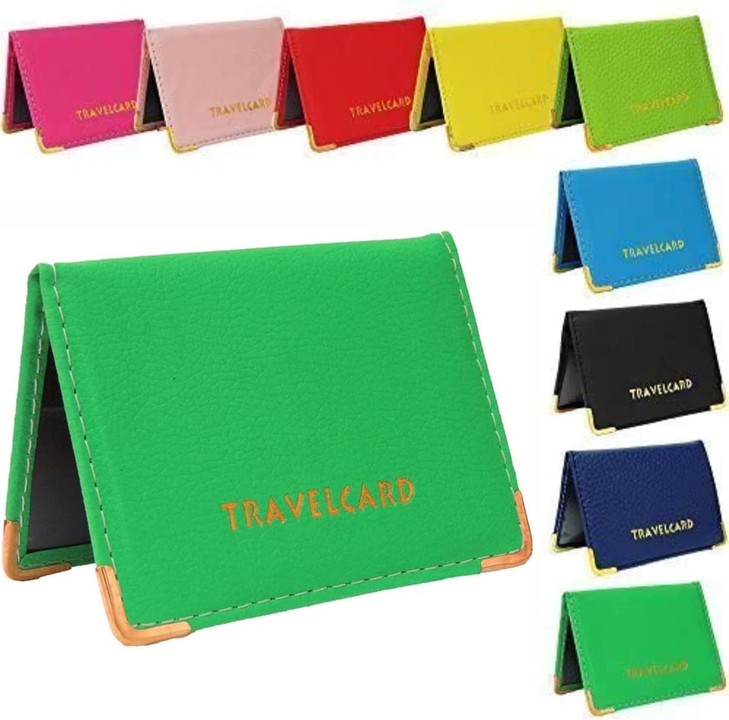 Leather Oyster Card Holder – Travel Wallet for Bus Pass & Rail Card Protection