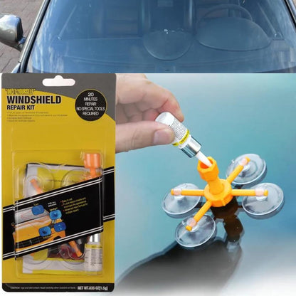 Car Windscreen Repair Kit – Fix Chips, Cracks & Bullseye Damage with Ease