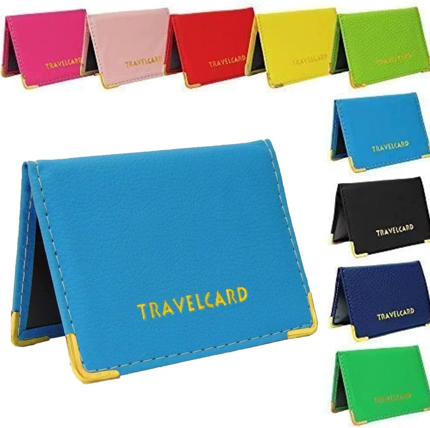 Leather Oyster Card Holder – Travel Wallet for Bus Pass & Rail Card Protection