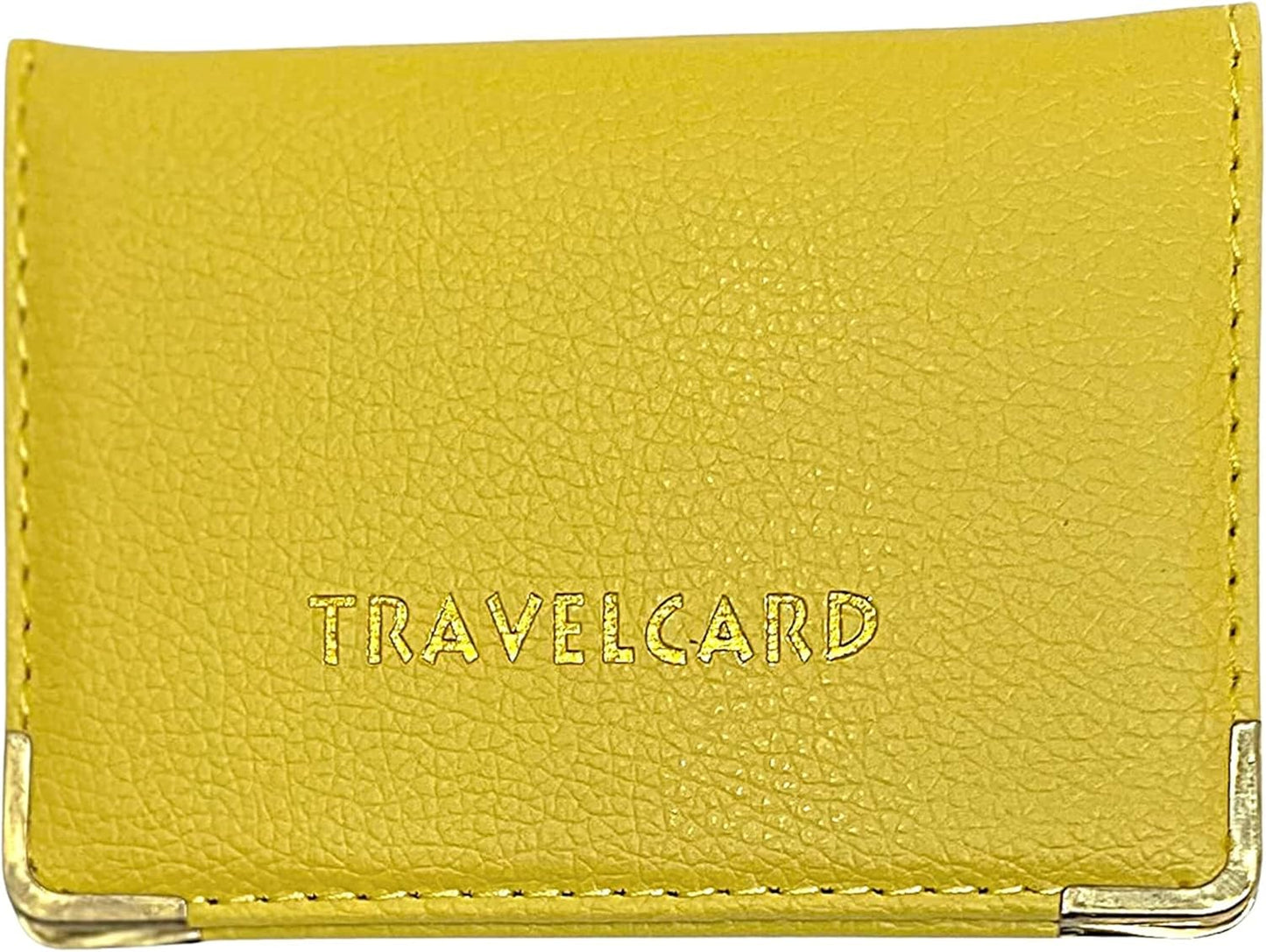Leather Oyster Card Holder – Travel Wallet for Bus Pass & Rail Card Protection